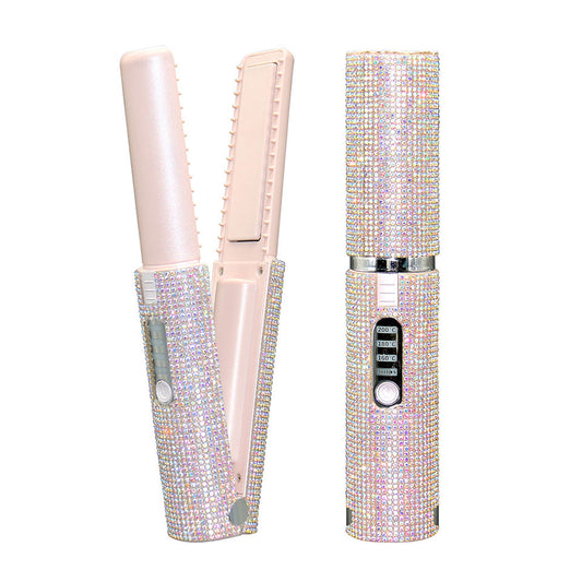 Draadloze 2-in-1 Glitter Stijltang